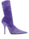 Balenciaga Knife 110mm ankle boots - Purple