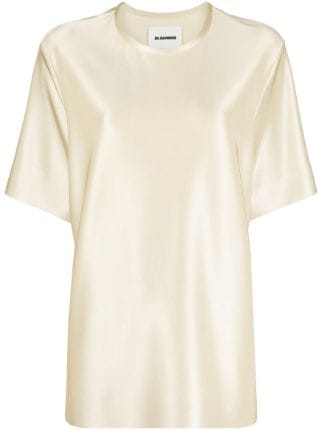 Jil Sander crew-neck short-sleeve T-shirt - Farfetch