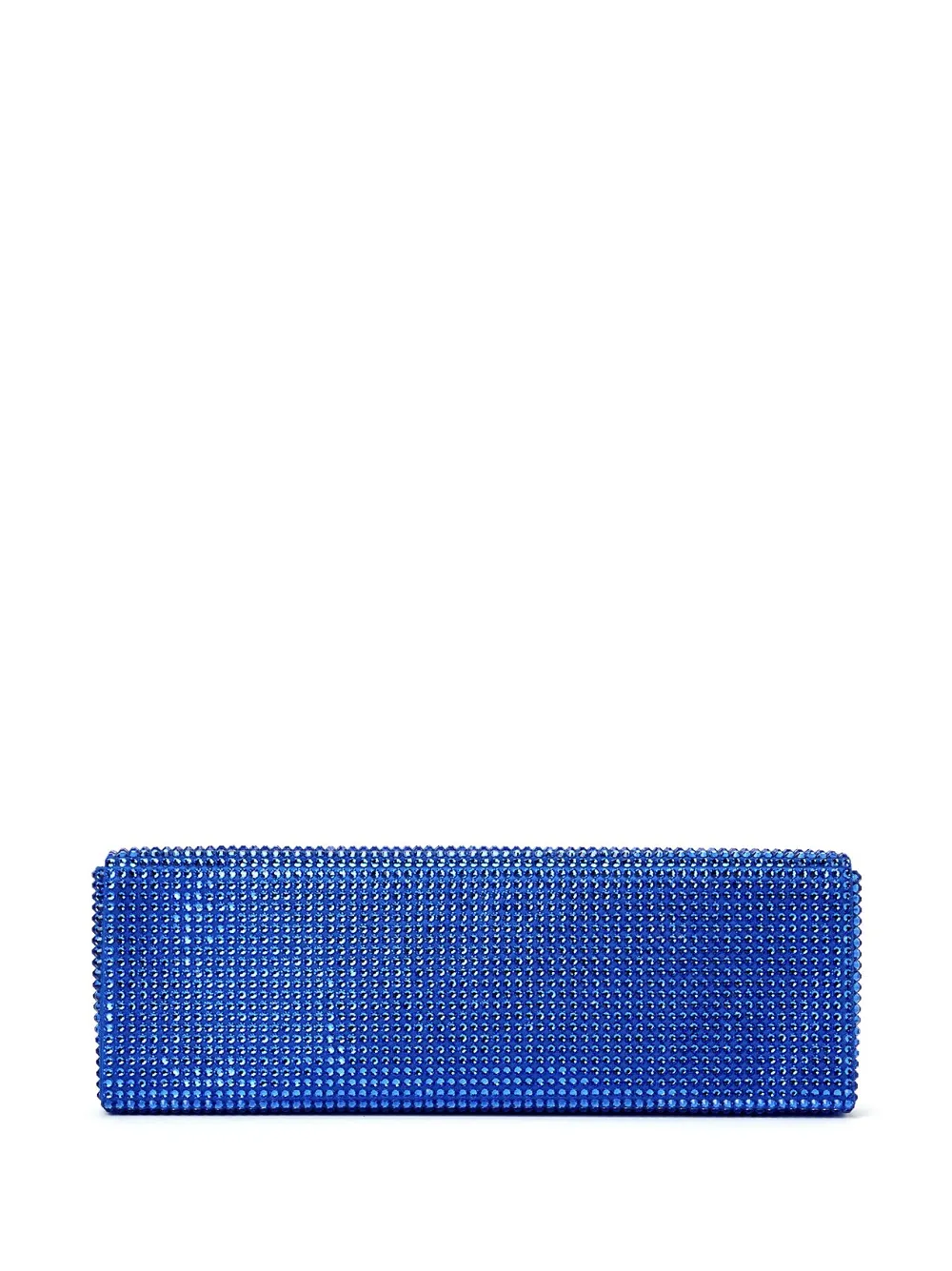 Amina Muaddi Paloma clutch verfraaid met kristallen - ELECTRIC BLUE