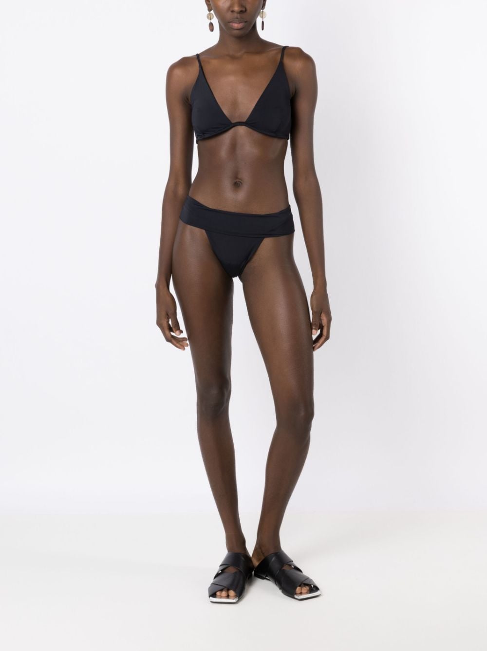 Osklen Braziliaanse bikinislip - Zwart