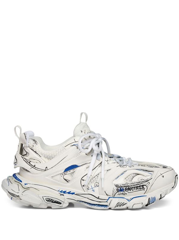 Balenciaga Track lace-up Sneakers - Farfetch