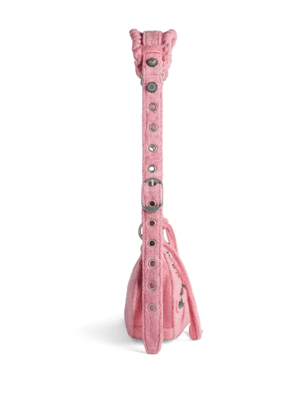 Balenciaga Mini Le Cagole Shoulder Bag | Pink | FARFETCH