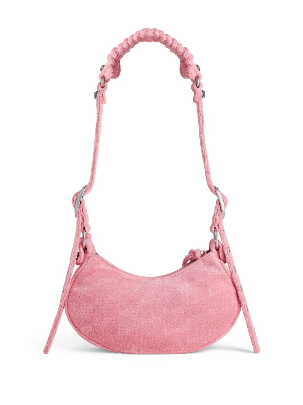 Shop Balenciaga Mini Le Cagole Shoulder Bag In Pink