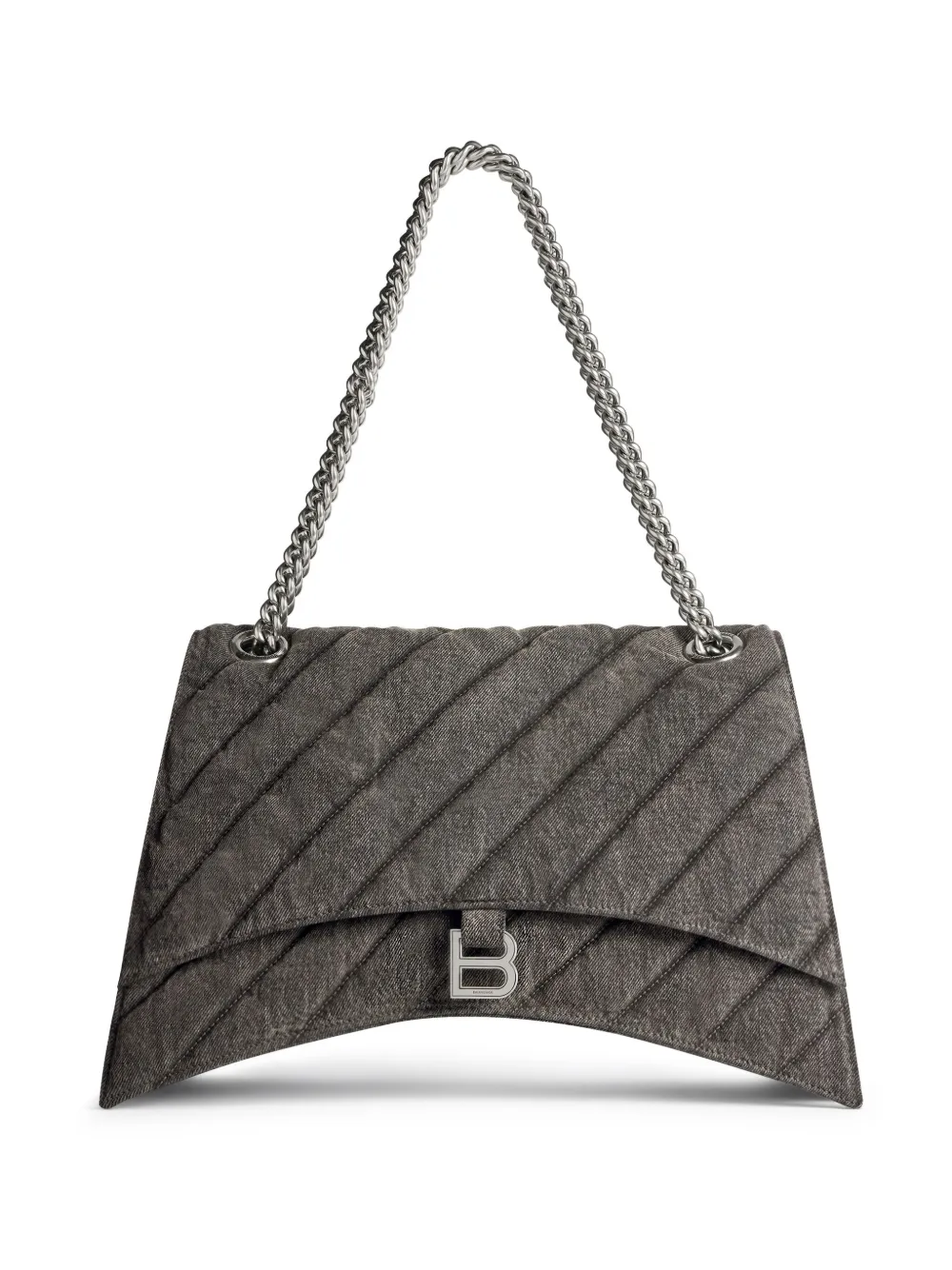 Balenciaga Crush Quilted Shoulder Bag Farfetch
