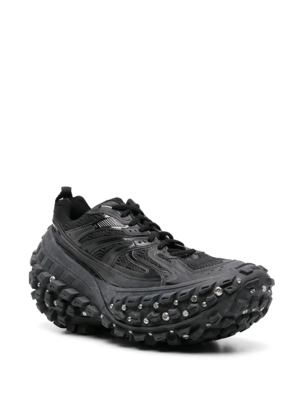 Balenciaga Bouncer Panelled Chunky Sneakers - Farfetch