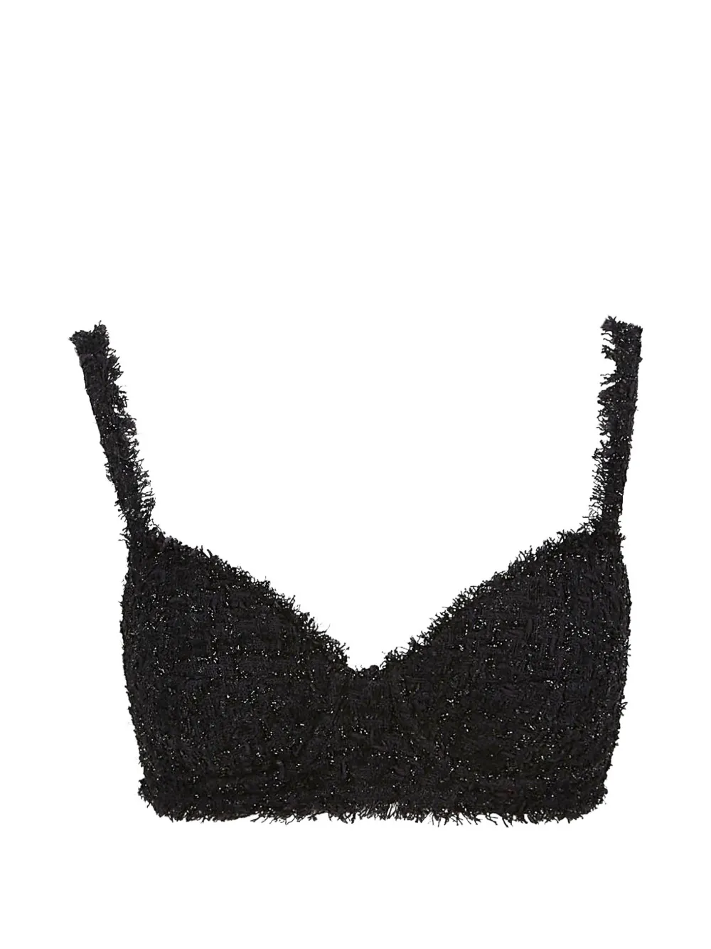 Balenciaga Bustier-Top - Schwarz