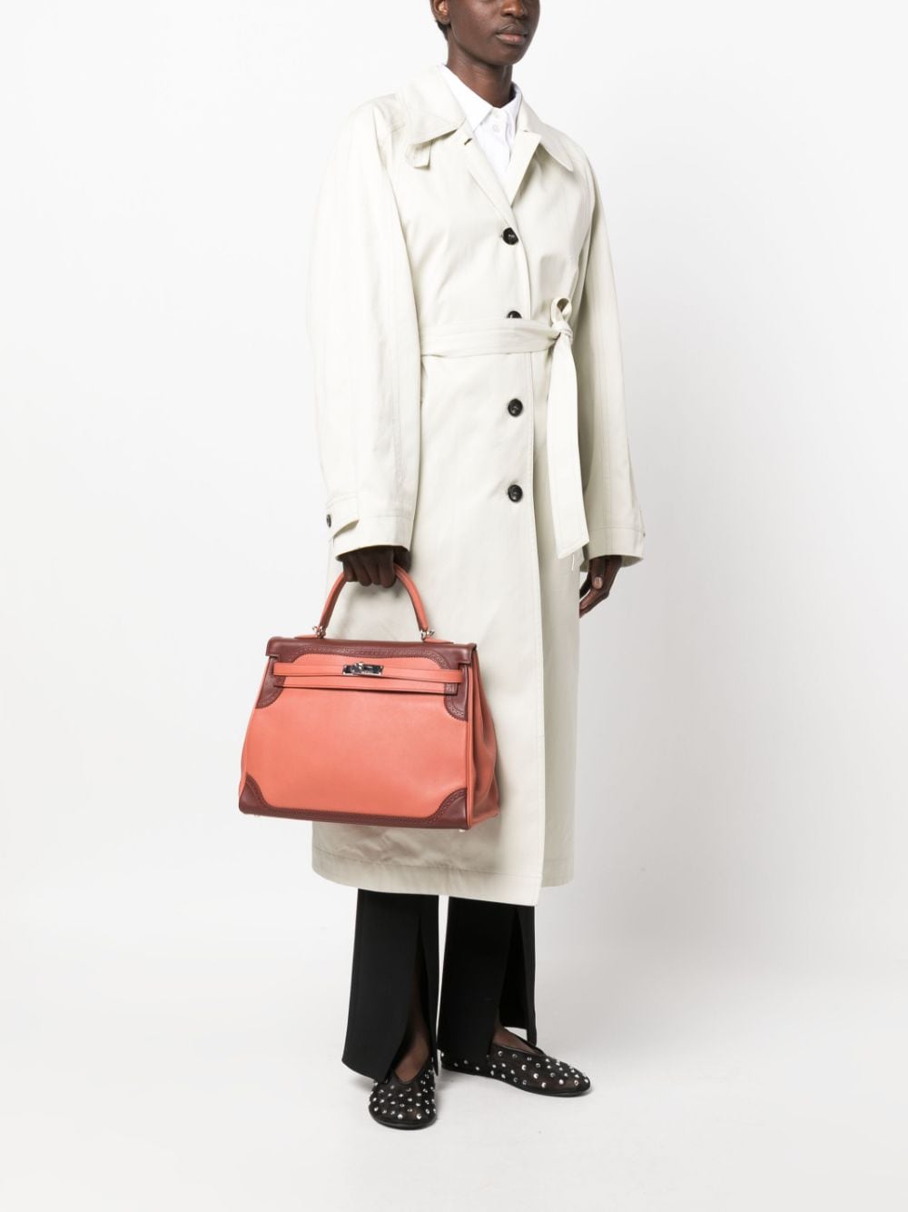 Image 2 of Hermès Pre-Owned pre-owned Kelly Ghillies 35 two-way håndtaske fra 2012