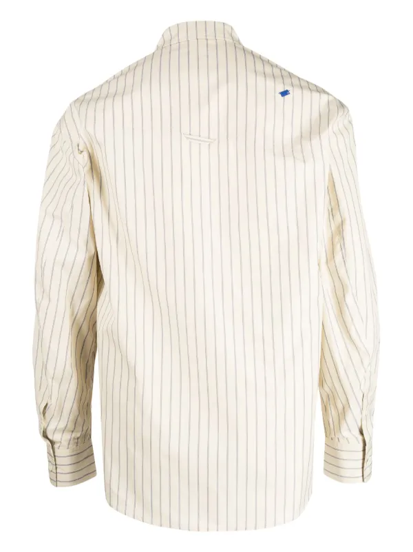 Ader Error ストライプ シャツ | ニュートラル | FARFETCH JP