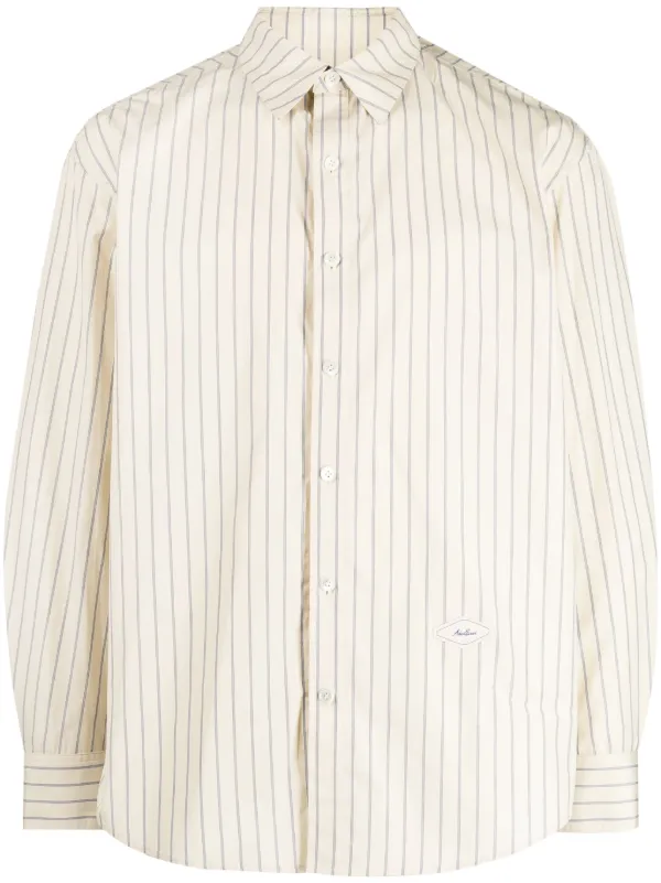Ader Error ストライプ シャツ | ニュートラル | FARFETCH JP
