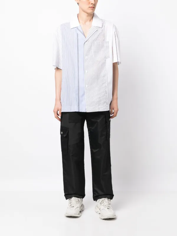 Feng Chen Wang ドローストリング ワイドパンツ | ブラック | FARFETCH JP