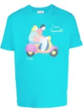 MC2 Saint Barth Vespa Friend cotton T-shirt - Blue