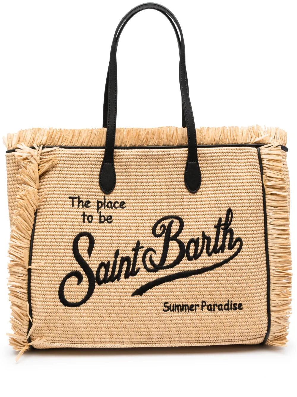 MC2 Saint Barth Vanity interwovenstraw Tote Bag Farfetch