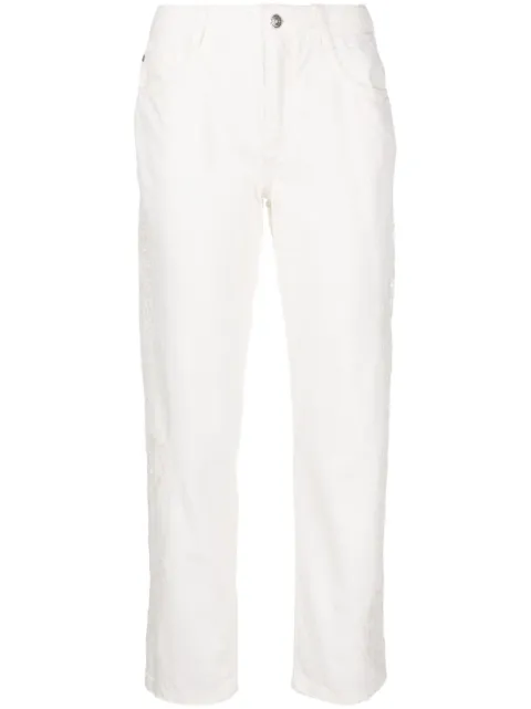 Ermanno Scervino boyfriend cotton trousers