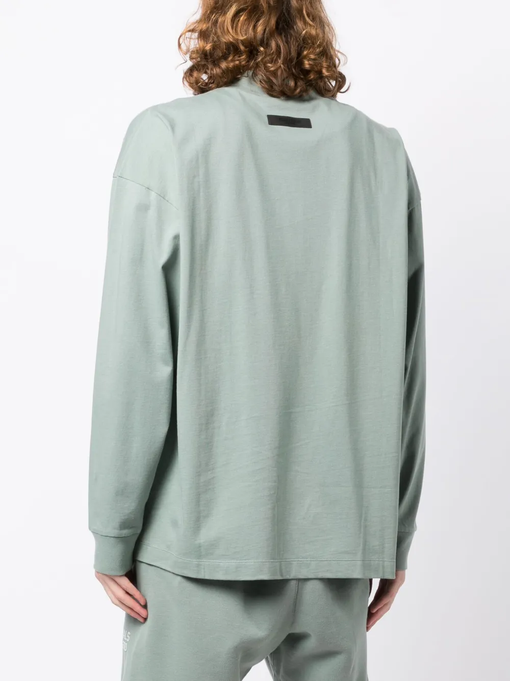 FEAR OF GOD ESSENTIALS Katoenen T-shirt Groen