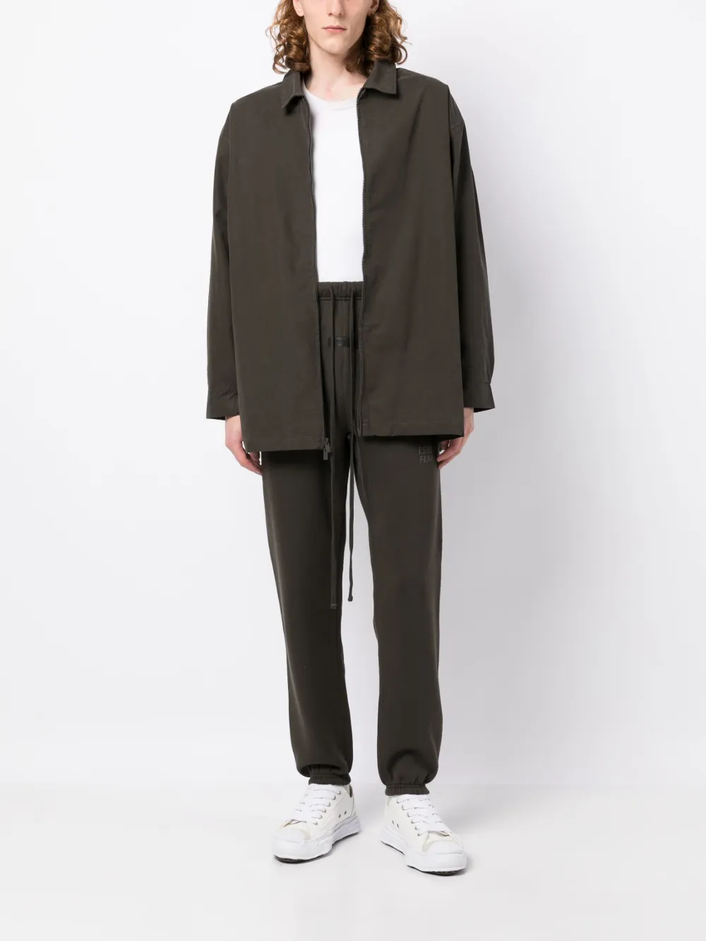 FEAR OF GOD ESSENTIALS chamarra ligera con cierre | Chamarras ligeras | Image 2