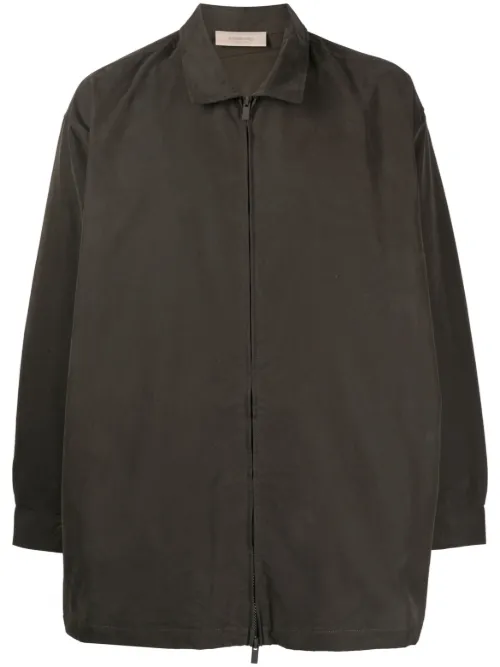 Veste en coton mélangé à coupe légère - FEAR OF GOD ESSENTIALS - Modalova