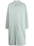 FEAR OF GOD ESSENTIALS twill-weave single-breasted coat - Green