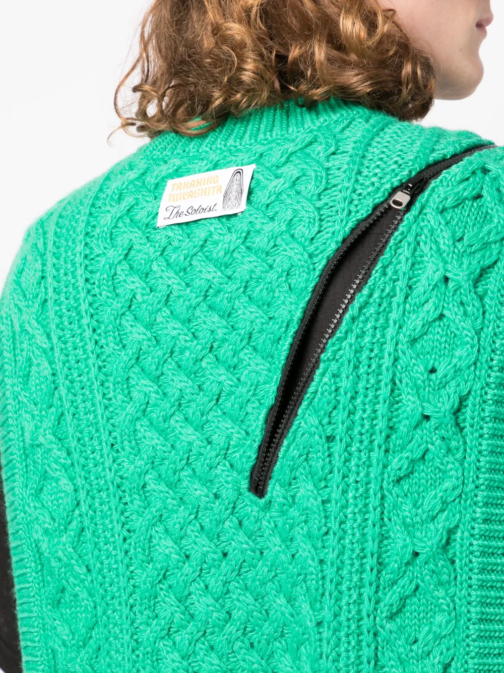 Takahiromiyashita The Soloist Aranknit Vest Cardigan Farfetch