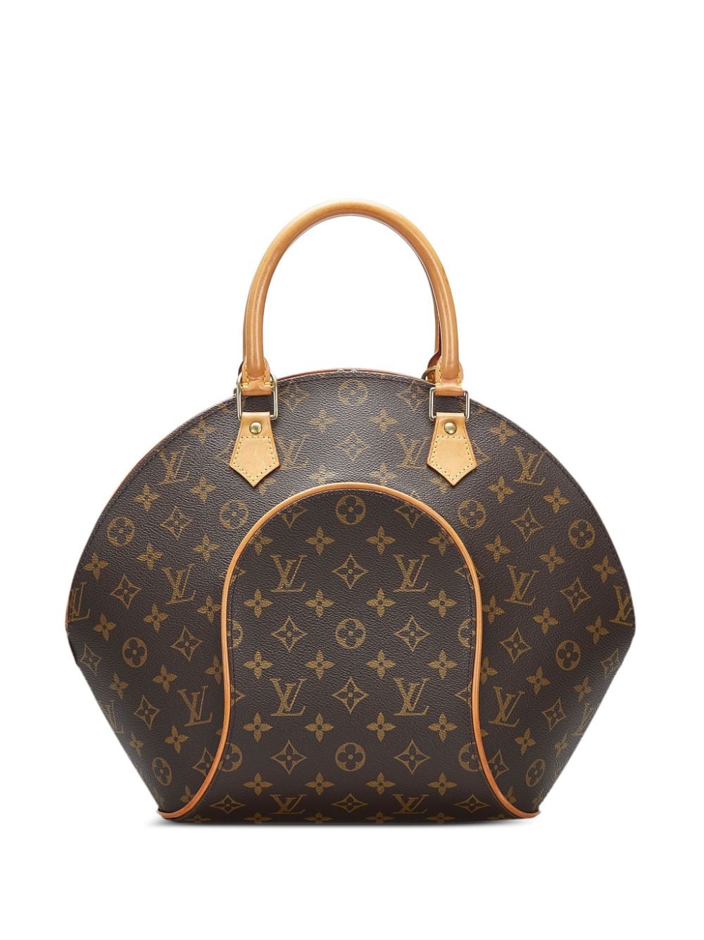 Pre-owned Louis Vuitton 1998 Ellipse Mm Handbag In Brown