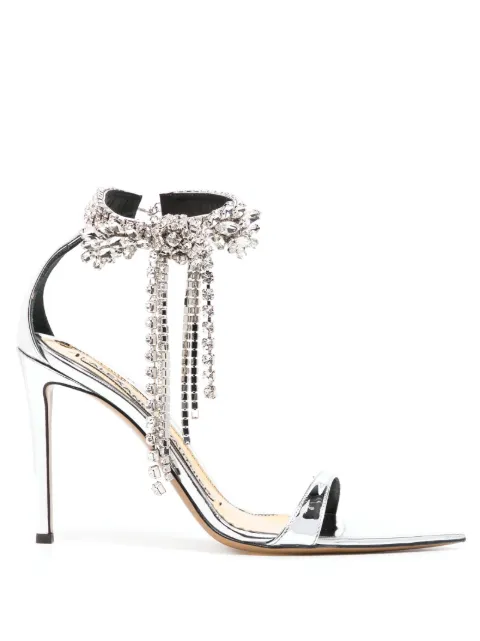 Alexandre Vauthier 100mm crystal-embellished pumps