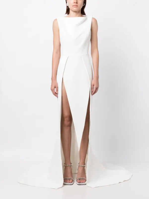 sachin and babi light blue dress Maticevski Fall 2017 Ready-to-Wear Fashion Show main image 0