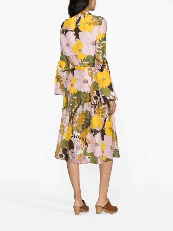 La DoubleJ Big floral-print Maxi Dress - Farfetch