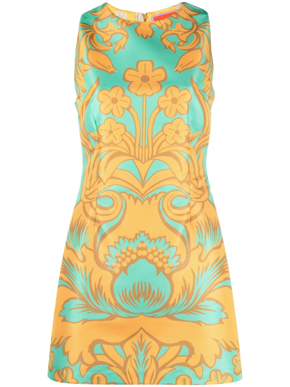 LA DOUBLEJ TGIF FLORAL-PRINT MINIDRESS
