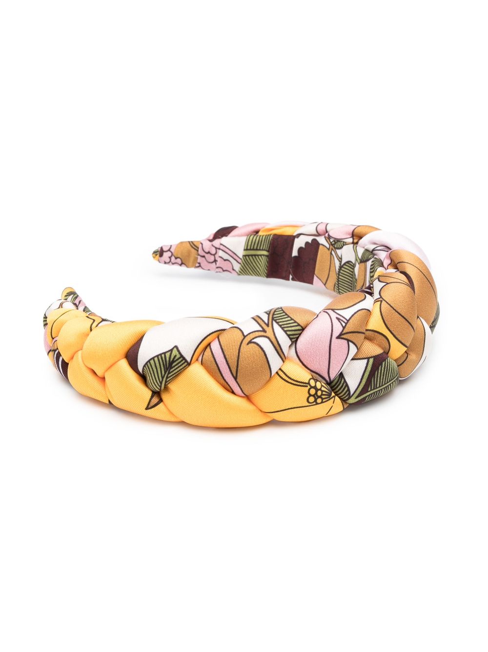 La DoubleJ Rapunzel floral-print headband - Roze