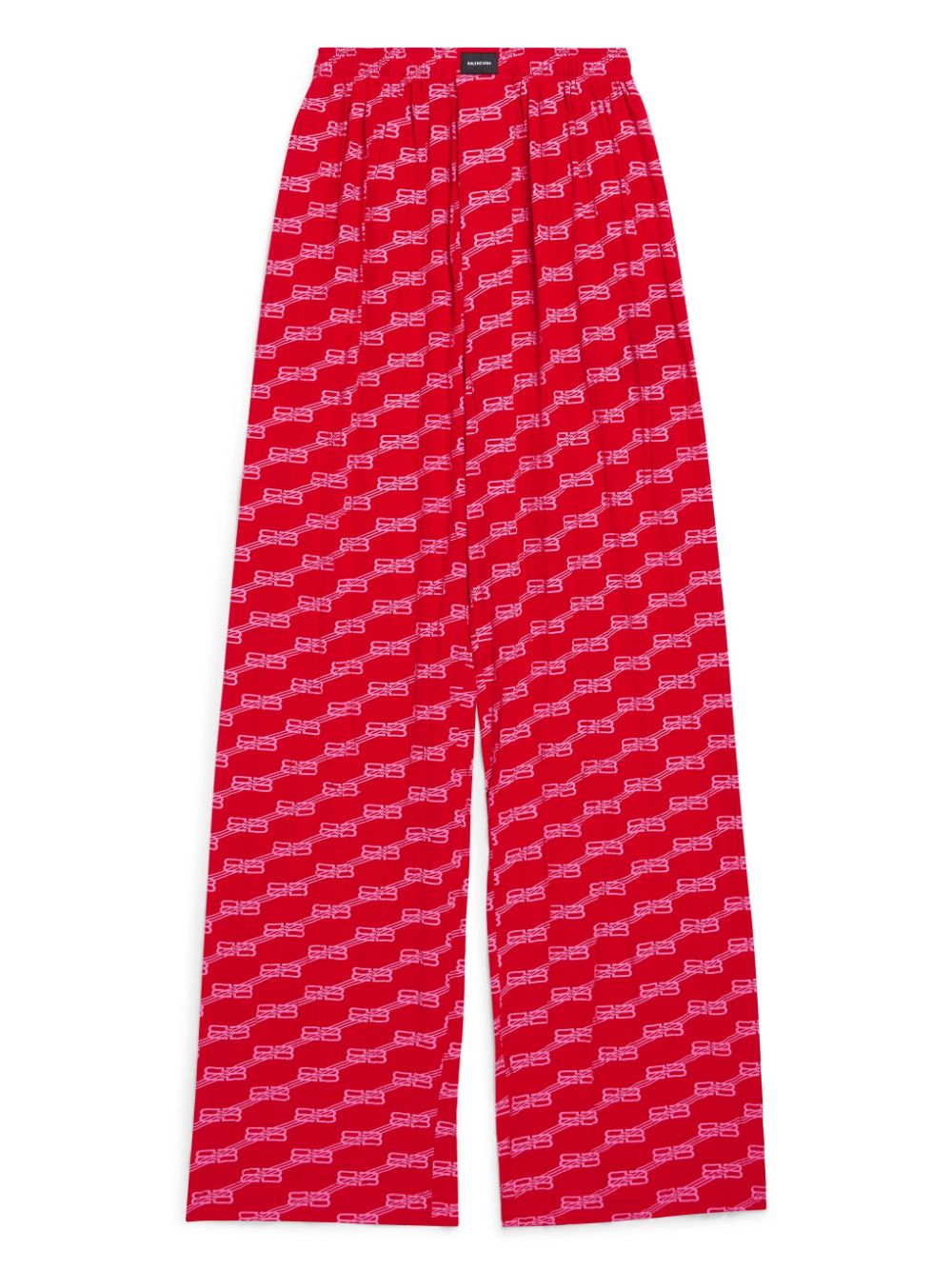 Balenciaga Pyjamabroek met monogram - Rood