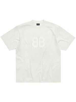 Balenciaga logo-print Cotton T-shirt - Farfetch