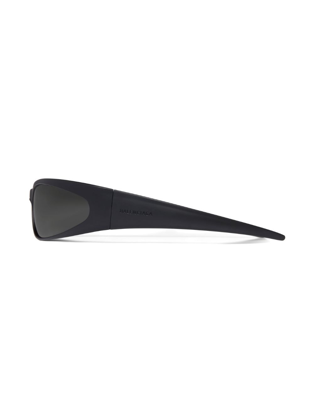 Balenciaga Eyewear Zonnebril met ovaal montuur Zwart