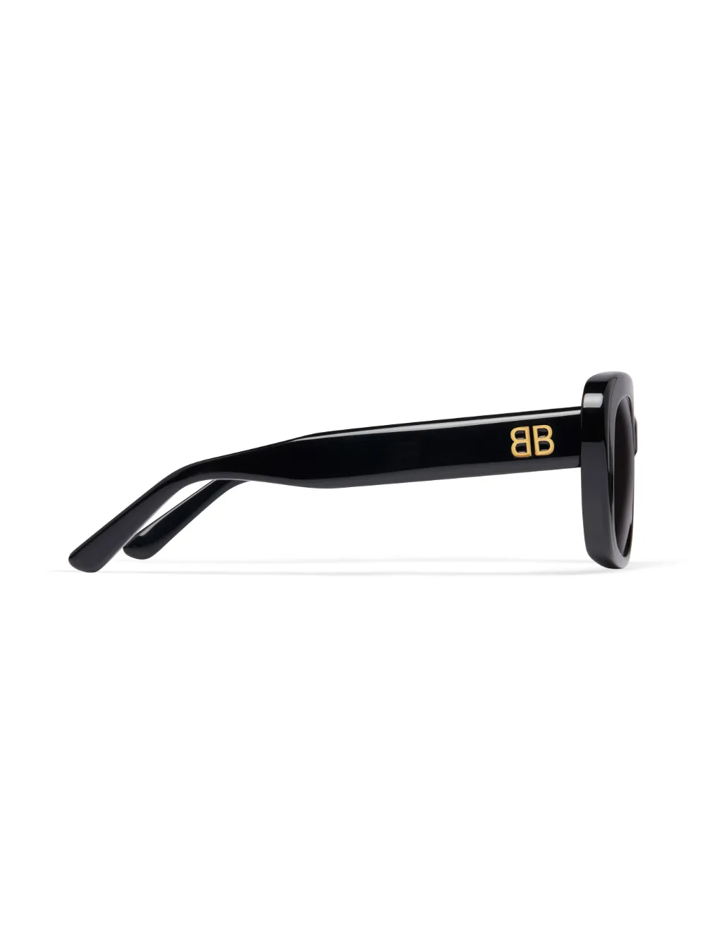 Balenciaga Eyewear Monaco zonnebril met vierkant montuur Zwart
