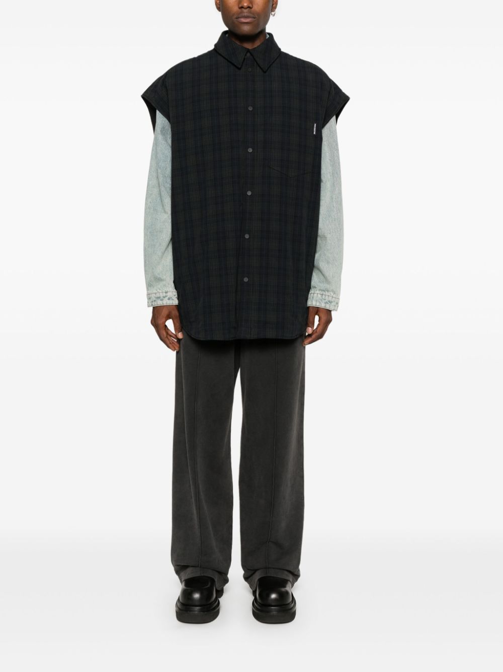 Balenciaga Shirt with removable sleeves Men