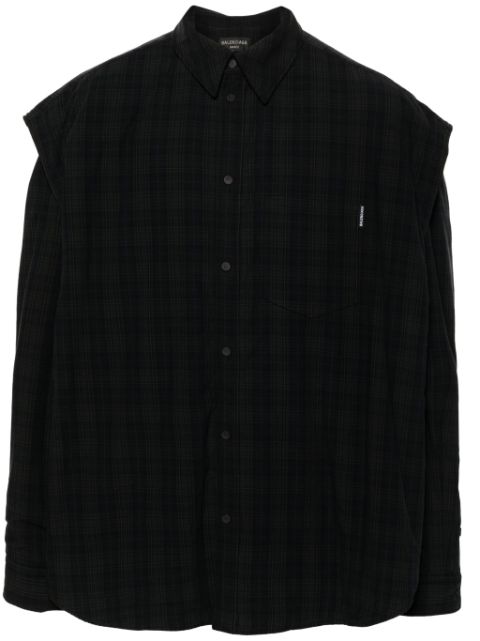 Balenciaga detachable-sleeve shirt