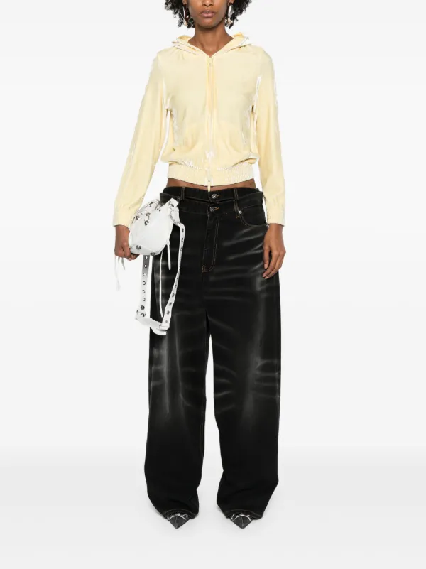 Balenciaga BB Paris ジップパーカー | イエロー | FARFETCH JP