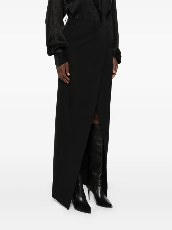 BALENCIAGA スプリットテーラードスカート ブラック 大人気 Balenciaga スカート | ブラック | FARFETCH JP