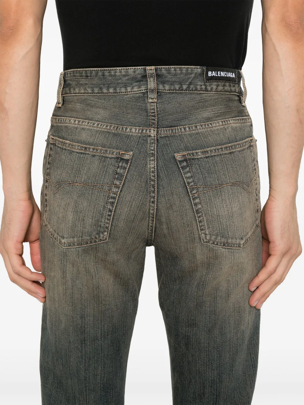 Balenciaga ブーツカット ジーンズ | ブルー | FARFETCH JP