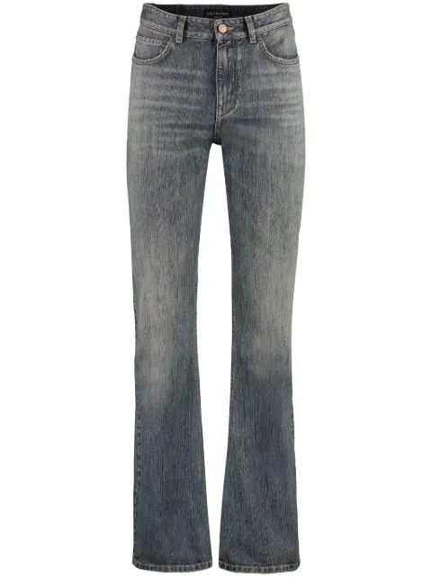 Balenciaga mid-rise bootcut jeans