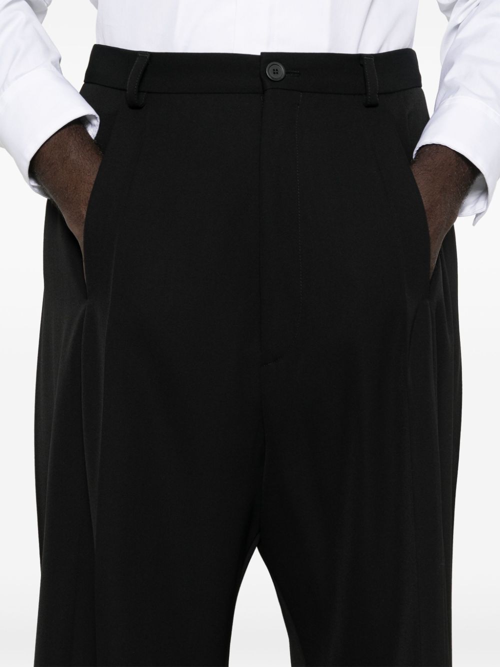 Balenciaga wool tailored trousers Men