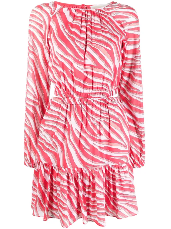 Michael kors clearance zebra print dress