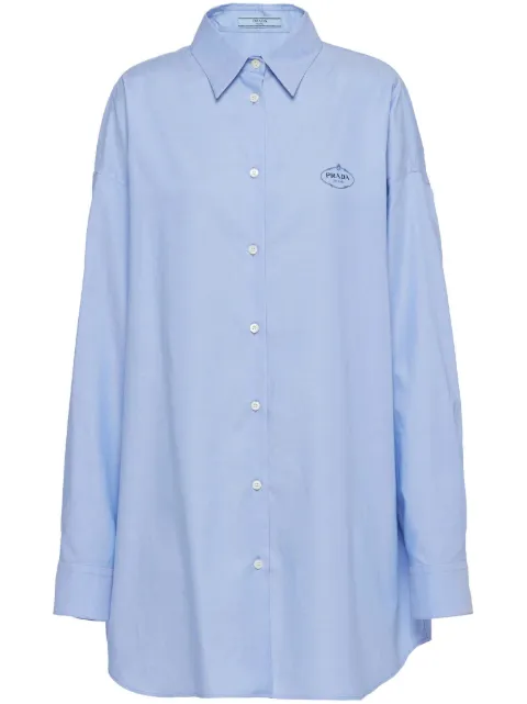 Prada Oxford cotton shirtdress