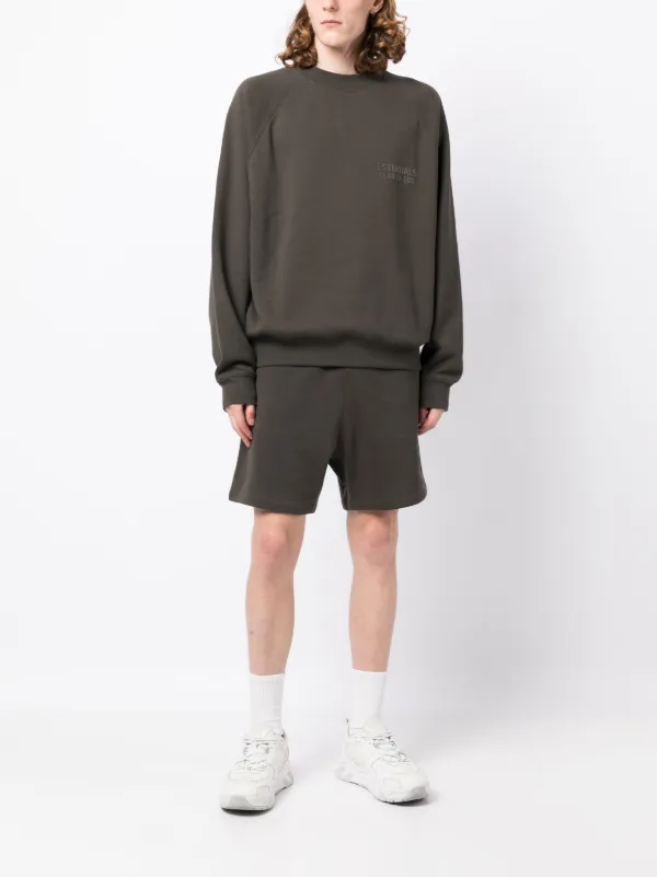 FEAR OF GOD ESSENTIALS raglan-sleeve cotton-blend Sweatshirt