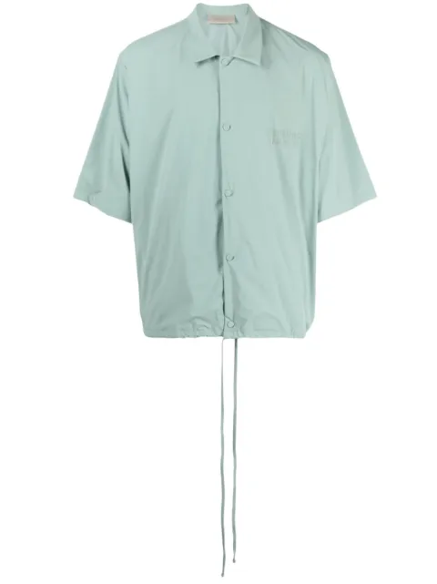 FEAR OF GOD ESSENTIALS rubberised-logo short-sleeve shirt