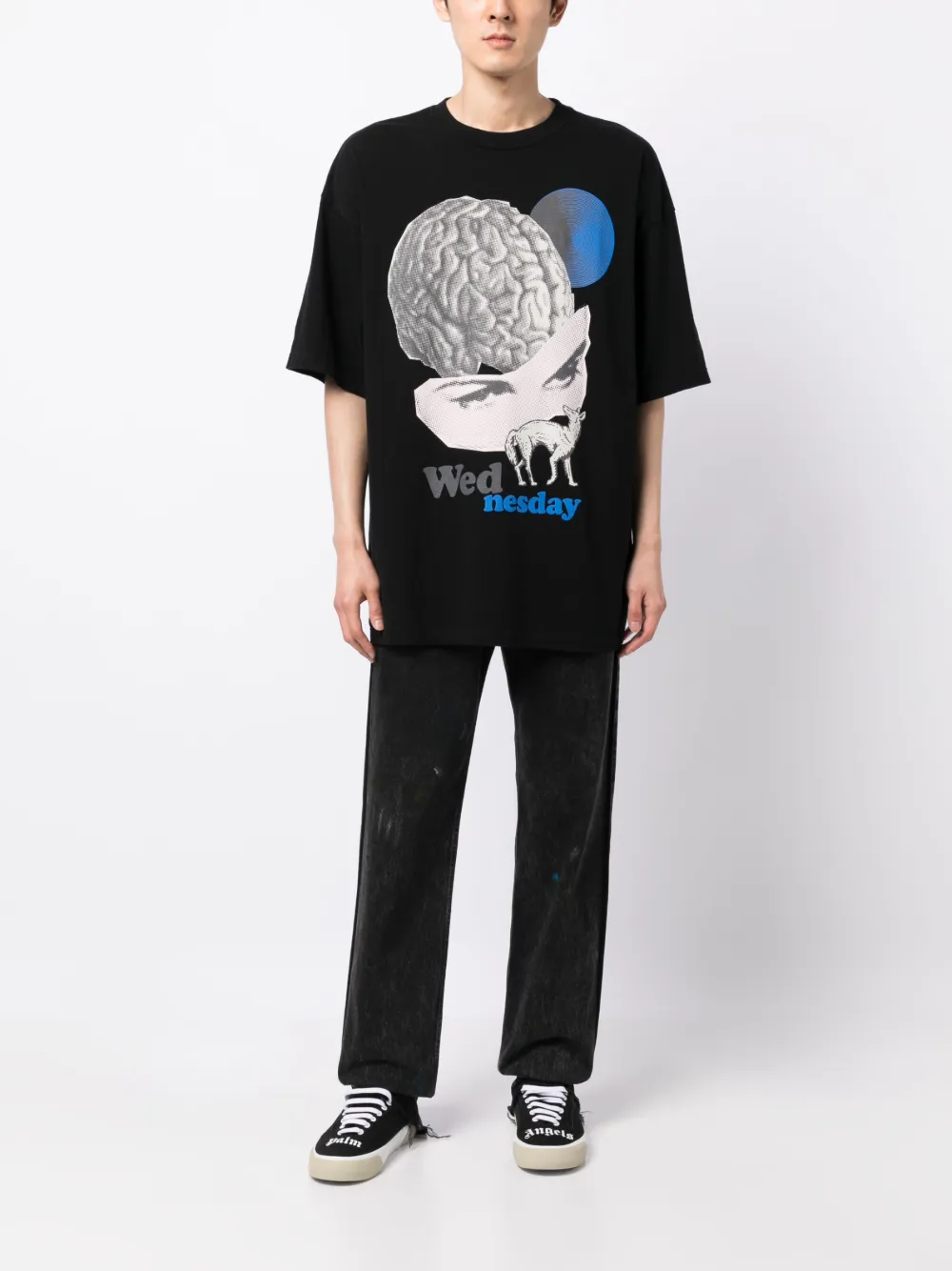 Undercover playera con estampado gráfico | Playeras | Image 2
