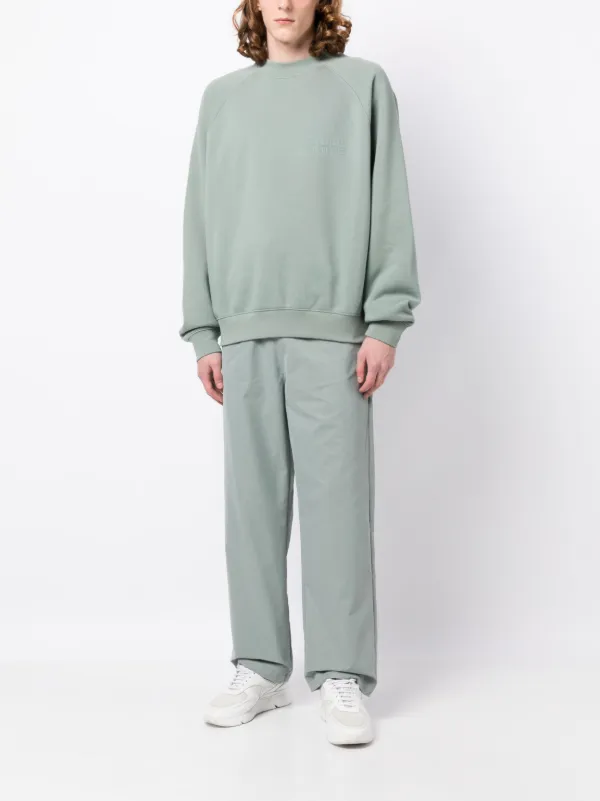 FEAR OF GOD ESSENTIALS Relaxed straight-leg Trousers | Green