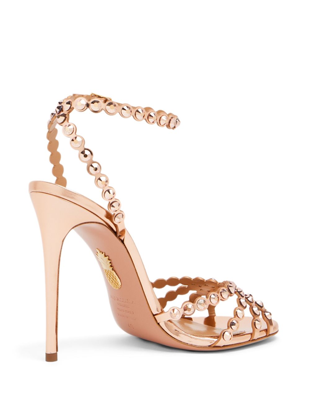 Aquazzura Tequila 105mm leather sandals Women