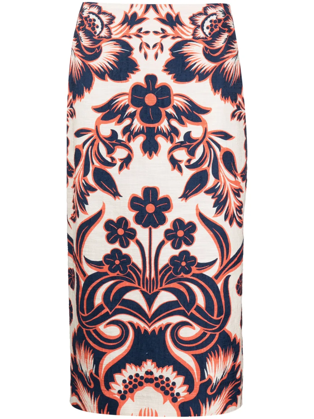 Floral print 2024 pencil skirt online