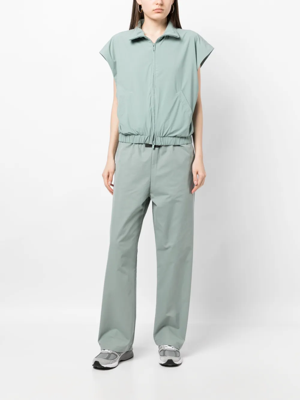 FEAR OF GOD ESSENTIALS Broek met trekkoordtaille - Groen