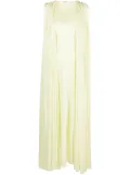Jil Sander draped maxi dress - Green
