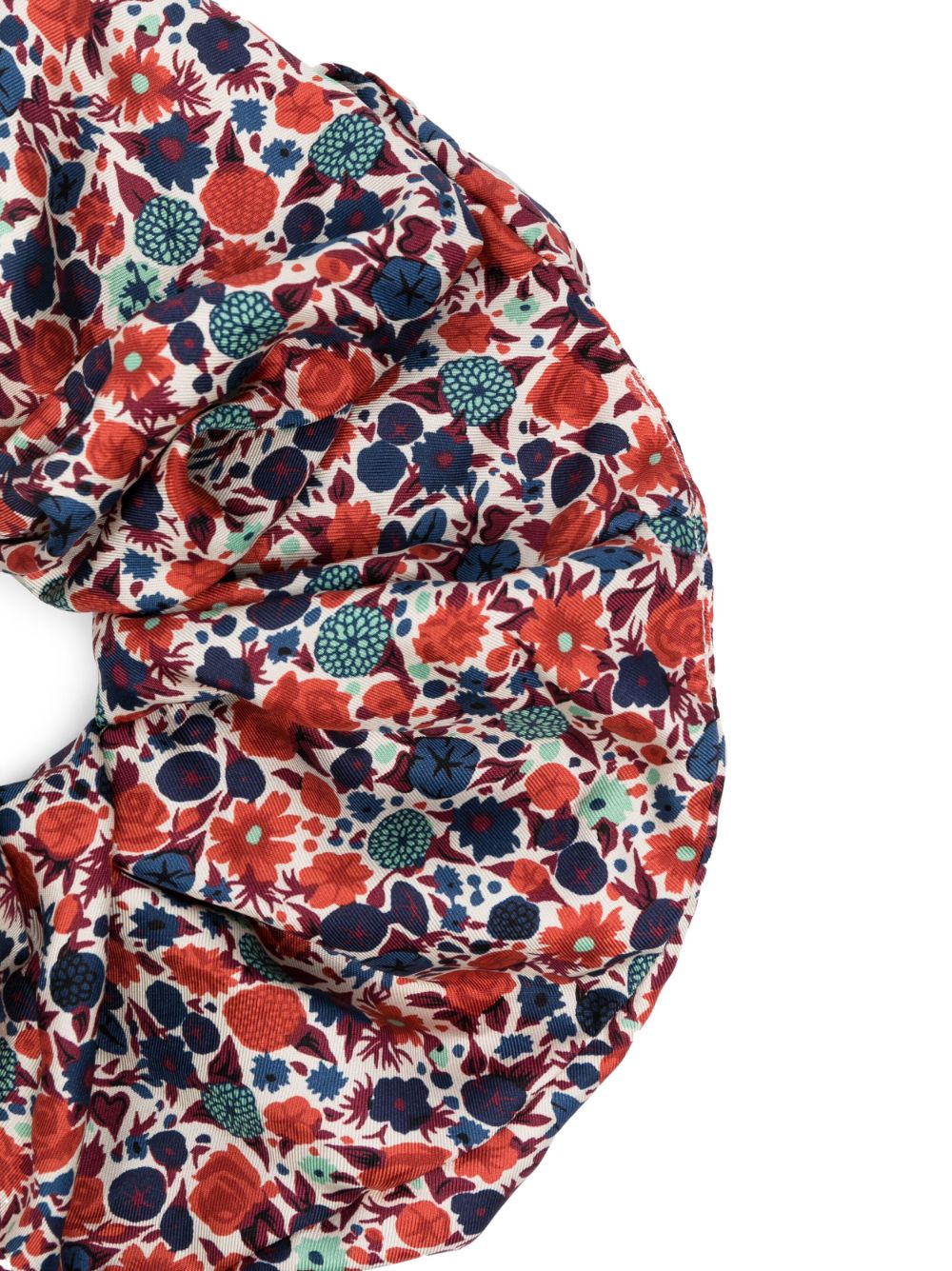 La DoubleJ Giga twill scrunchie - Blauw